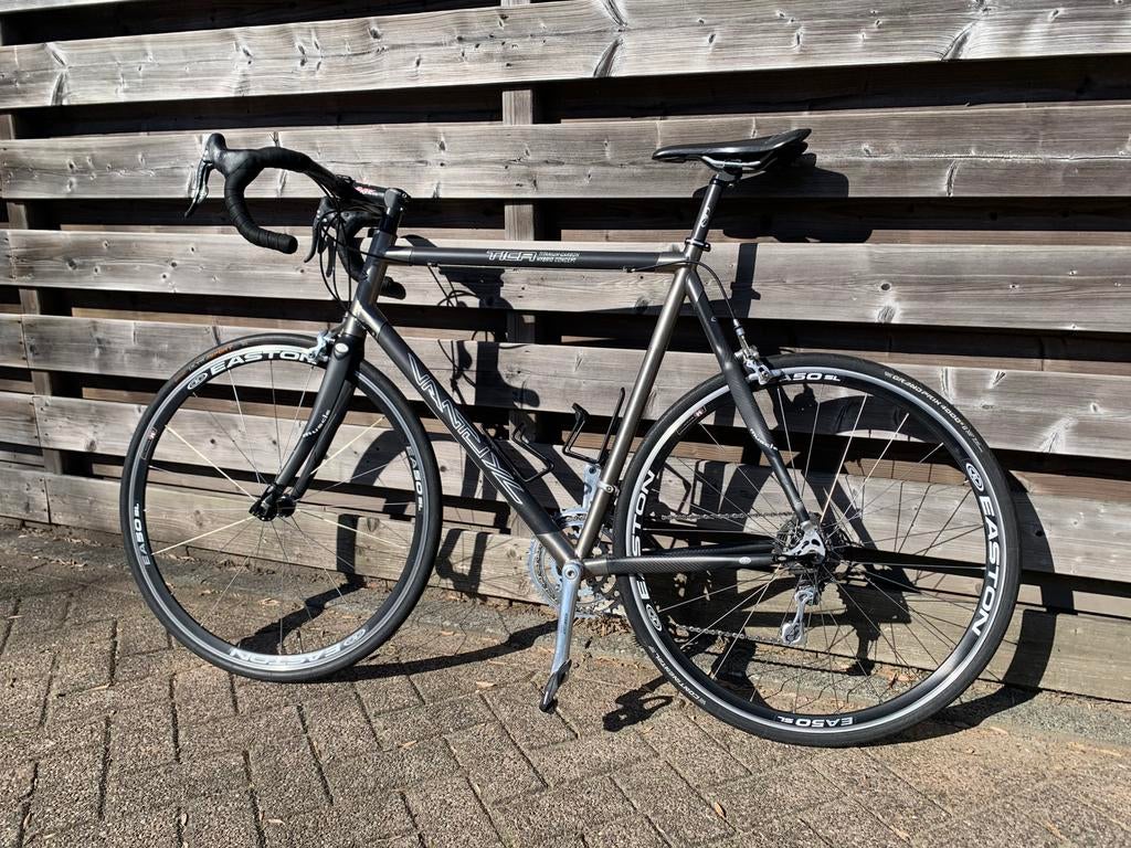 VanTuyl Tica Titanium-carbon Campagnolo Record, framemaat 62, Heren, Zo goed als nieuw, 61 tot 65 cm, Meer dan 20 versnellingen