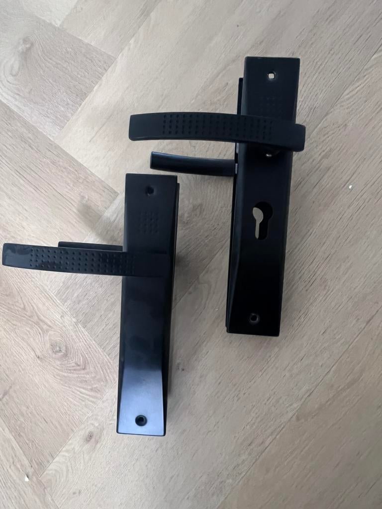 Deurklinken zwart, Ophalen of Verzenden, Binnendeur, Minder dan 200 cm