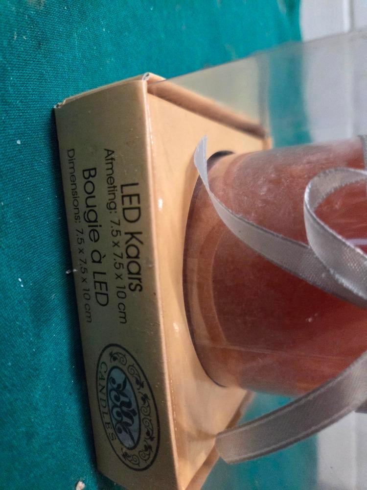 led kaars van candles nieuw, Huis en Inrichting, Ophalen of Verzenden, 'T Olde Gre-j, Info@toldegrej.nl, Endepoelstraat 20f Didam