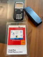 TI-84 Plus Silver Edition met boek goed als nieuw, Diversen, Ophalen of Verzenden, Zo goed als nieuw