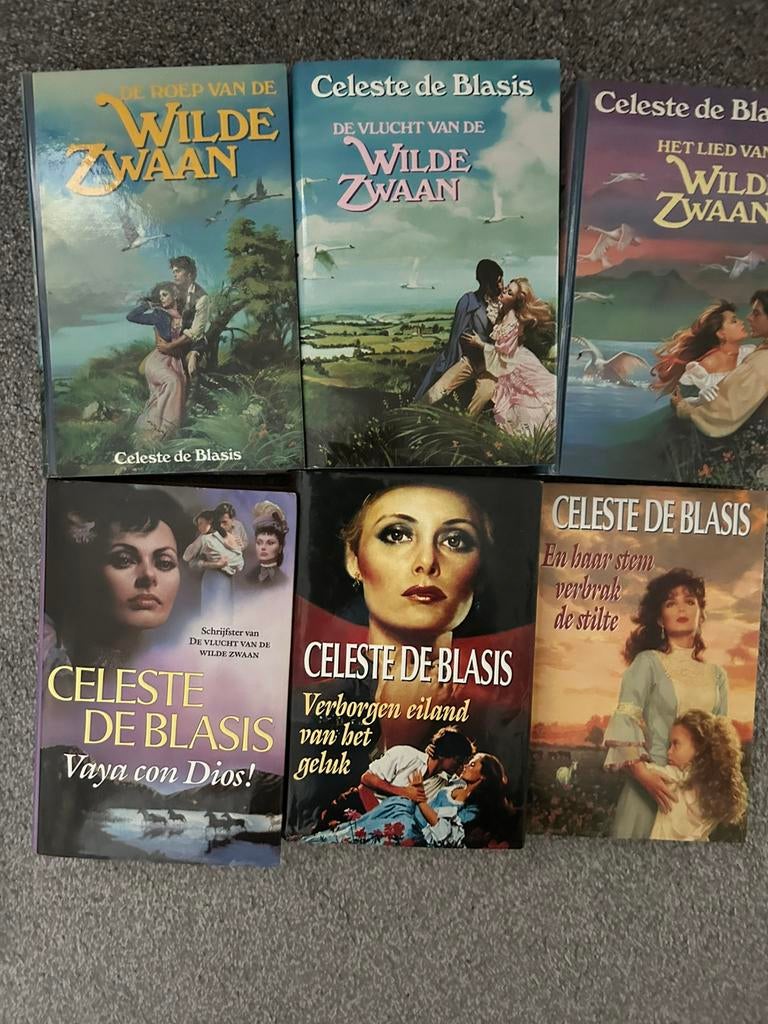 Celeste de Blasis 6 stuks o.a. de Zwanenserie, Boeken, Ophalen of Verzenden, Zo goed als nieuw
