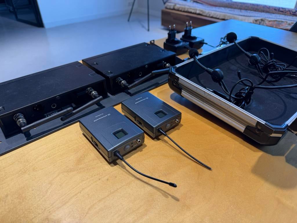 Sennheiser XS wireless headsets compleet, Geen, Geen, Overige typen, Ophalen of Verzenden