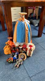 Afrikaanse klederdrachtpoppen vintage, Antiek en Kunst, Verzenden