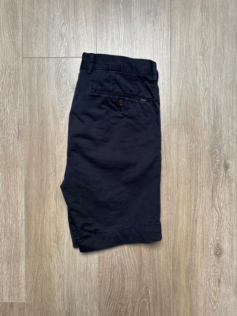 Ralph Lauren chino marineblauw RL018 maat 30, Kleding | Heren, Broeken en Pantalons, Ophalen of Verzenden, Zo goed als nieuw, Maat 46 (S) of kleiner