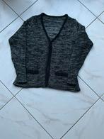 ZWART VEST MET GLITTER, Ophalen of Verzenden, Nieuw, Zwart