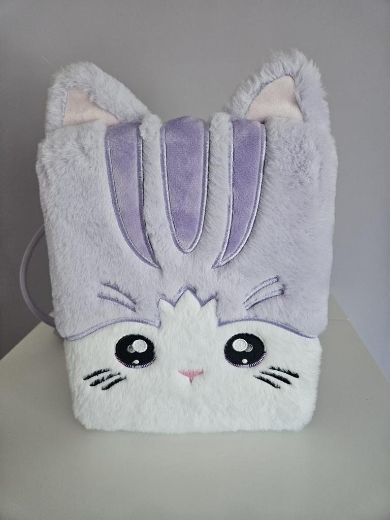 Leuke paarse tas met bed in, Ophalen of Verzenden, Zo goed als nieuw