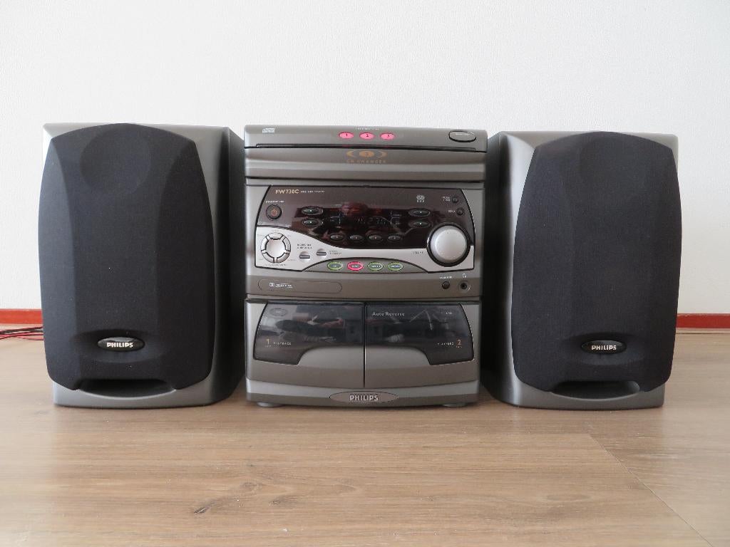 Philips FW 730C Mini Hifi System, Audio, Tv en Foto, Stereo-sets, Ophalen, Philips, Gebruikt, Tuner of Radio
