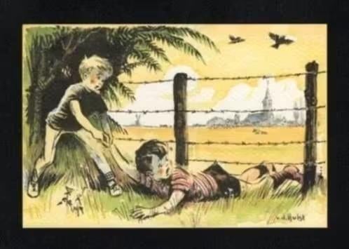 W.G. van de Hulst Het plekje dat niemand wist Prikkeldraad., Ophalen of Verzenden, 1980 tot heden, Ongelopen, Cultuur en Media