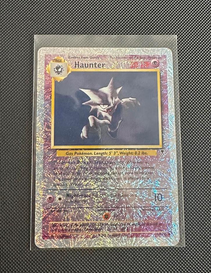 Pokemon kaart Haunter legendary collection, Hobby en Vrije tijd, Verzamelkaartspellen | Pokémon, Gebruikt, Losse kaart, Foil, Ophalen of Verzenden