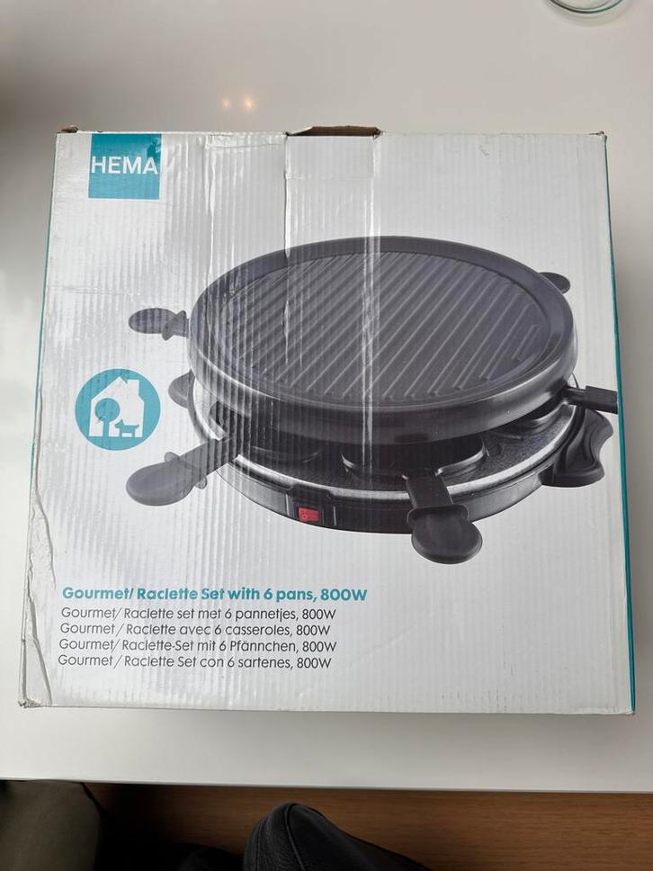 HEMA Gourmetstel - Nieuw in doos, Witgoed en Apparatuur, Gourmetstellen, Nieuw, 4 t/m 7 personen, Ophalen of Verzenden