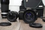 Minolta X-700 + lenses & accessories, Ophalen of Verzenden, Gebruikt, Spiegelreflex, Minolta
