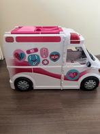 Barbie Ziekenwagen - Speelset met accessoires, Ophalen of Verzenden, Zo goed als nieuw, Meisje