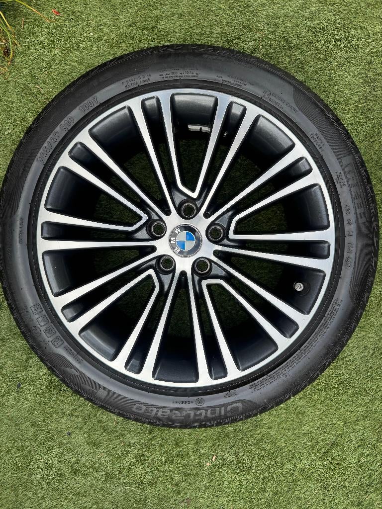 18" BMW dubbelspaak styling 634 Bicolor, zomerwielset G31/31, Ophalen, 18 inch, Banden en Velgen, Personenwagen