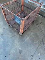 30 stuks metalen kratten voor kabels of hout - compleet, Doe-het-zelf en Verbouw, Kratten en Dozen, Ophalen, Gebruikt, 60 cm of meer