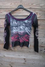 Tuniek donkerblauw/ roze Save the Queen mt S Vaste prijs, Kleding | Dames, Verzenden, Save the Queen, Zo goed als nieuw, Roze