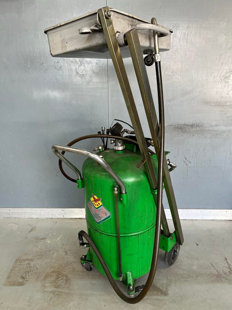 Raasm Olie Opvang- en Zuigunit - Gebruikt, Auto diversen, Autogereedschap, Ophalen, Gebruikt