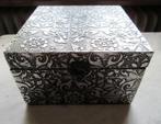 Kistje hout en metaal, Ophalen of Verzenden