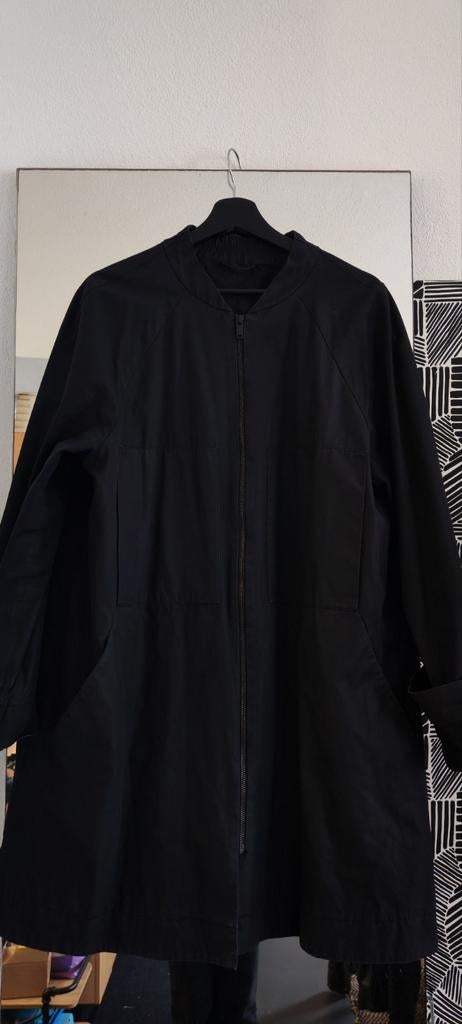 Cos jas, diep marineblauw, maat 42, Kleding | Dames, Jassen | Zomer, COS, Blauw, Maat 42/44 (L), Ophalen of Verzenden