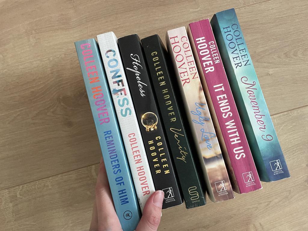 Colleen Hoover boeken, Boeken, Romans, Ophalen of Verzenden, Gelezen