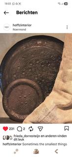 Gezocht Hoffz schaal, Ophalen of Verzenden, Zo goed als nieuw, Rond, Hout