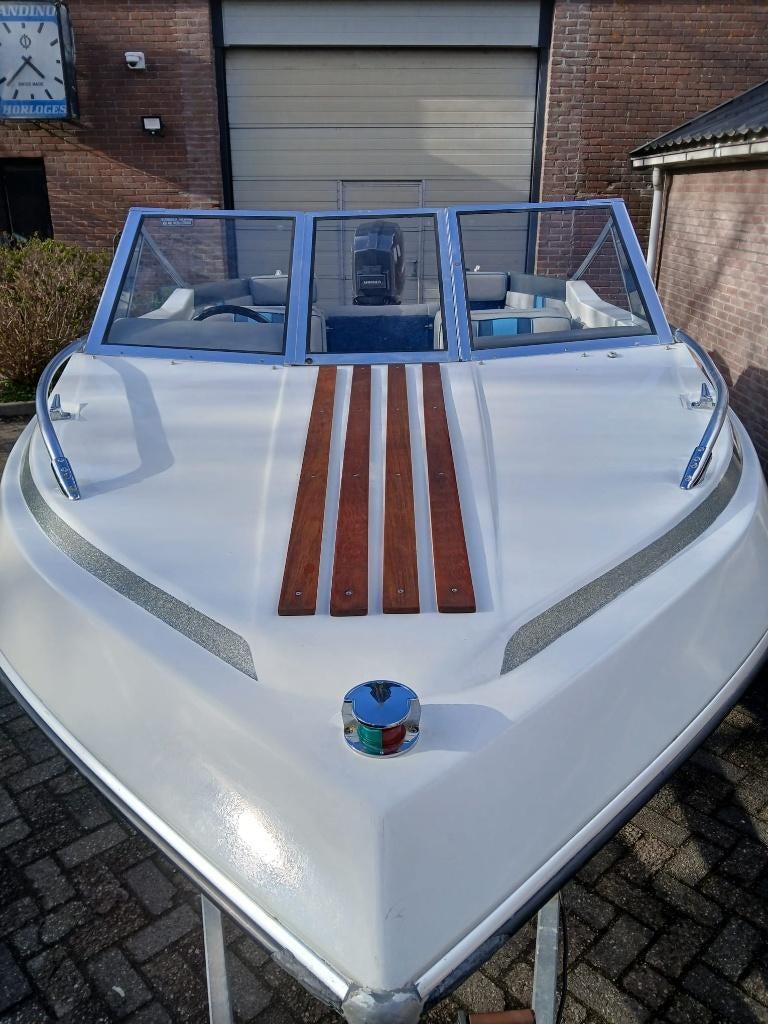 Speed boot 75 Pk met trailer, Ophalen, Gebruikt, 70 tot 120 pk, 3 tot 6 meter