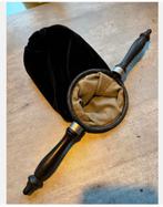 Antieke Collectezak met Houten Handvat, Ophalen of Verzenden