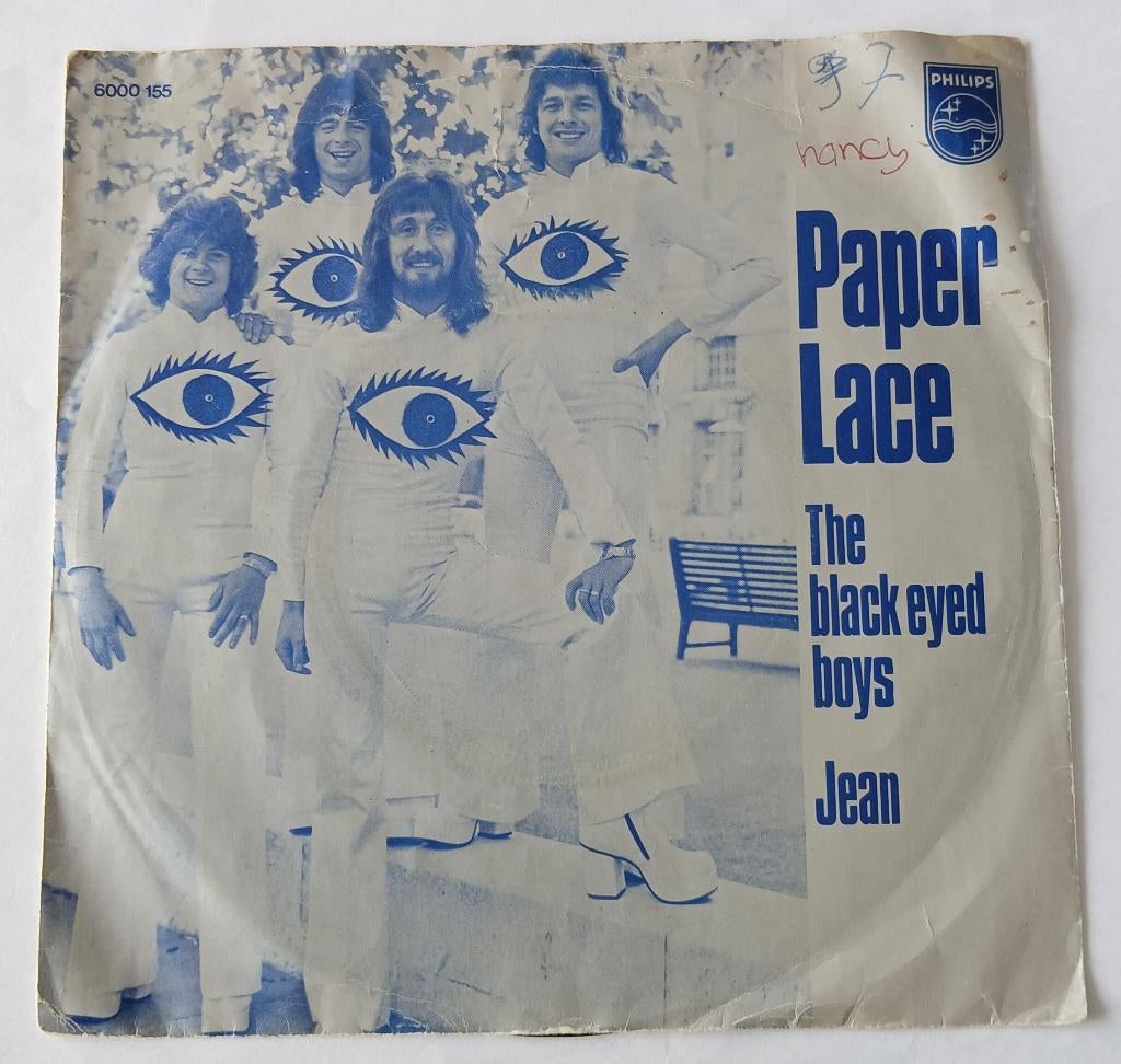 Paper Lace - The black eyed boys, Ophalen of Verzenden, Gebruikt, Pop, Single