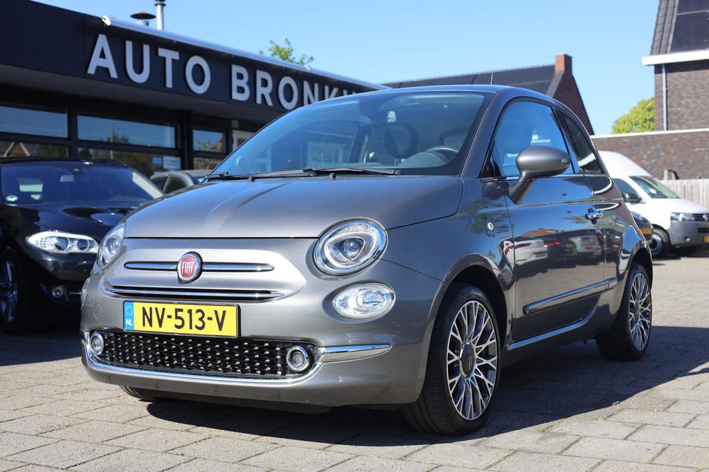 Fiat 500 1.2 LOUNGE | PANO | CLIMA | CRUISE | NAVI | 16 INCH, Voorwielaandrijving, Stof, Gebruikt, 4 cilinders