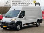 Citroën Jumper 35 2.2 BlueHDi 140pk L4H3 Club Zwaar BPM VRI, Auto's, Bestelauto's, Voorwielaandrijving, Stof, Gebruikt, Zwart