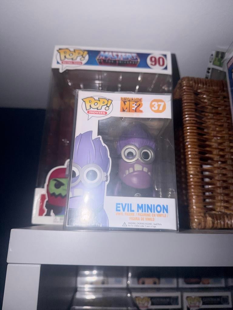 Funko Pop! Evil Minion #37 - Despicable Me 2, Ophalen of Verzenden, Zo goed als nieuw
