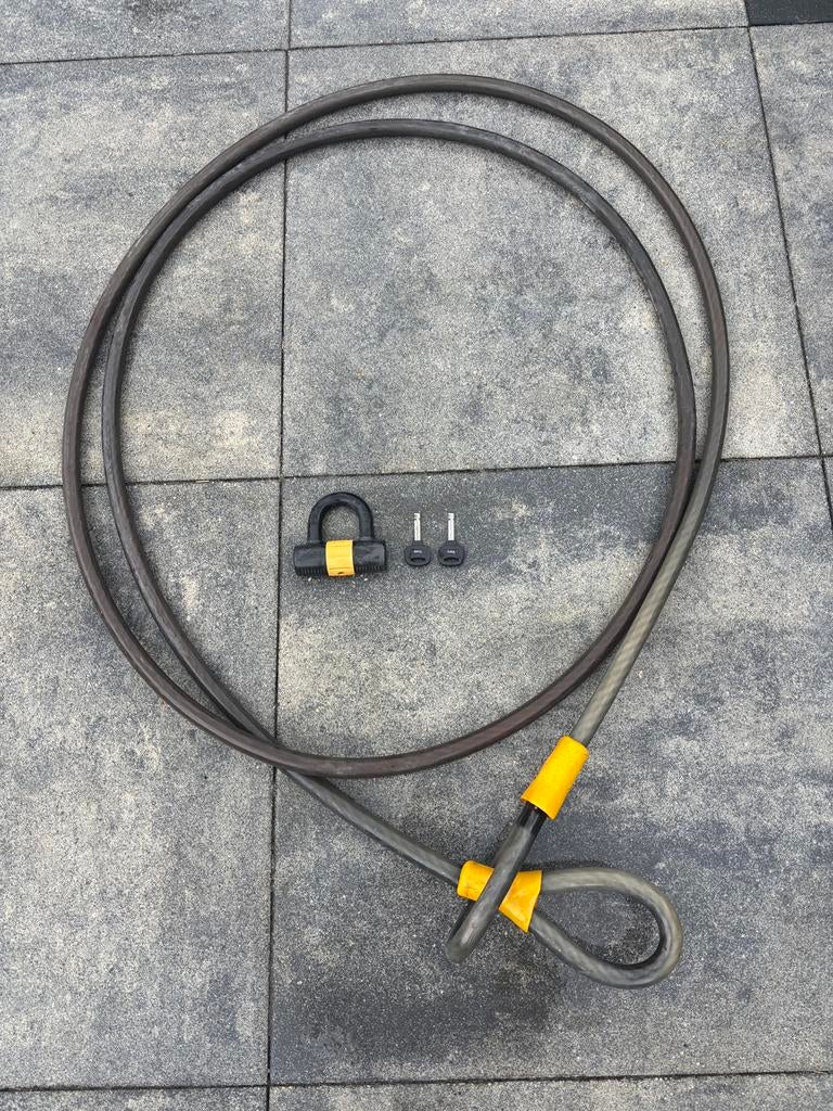 Kabelslot Vinz Kibo 5 meter lang, Ophalen, Gebruikt