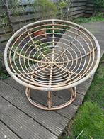 Loungestoel Papasan bruin, Ophalen, Gebruikt, Wicker