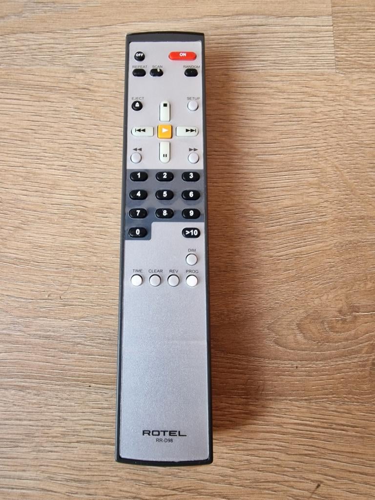 Rotel RR-D98 Afstandsbediening voor CD-speler, Ophalen of Verzenden, Nieuw, Origineel