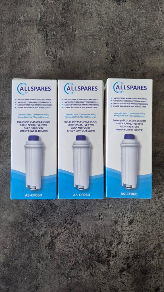 Waterfilter voor koffiemachines, Witgoed en Apparatuur, Onderdelen en Toebehoren, Ophalen of Verzenden, Nieuw