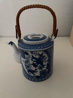 Chinees vintage theepotje blauw wit - Nieuw en ongebruikt, Antiek en Kunst, Ophalen of Verzenden