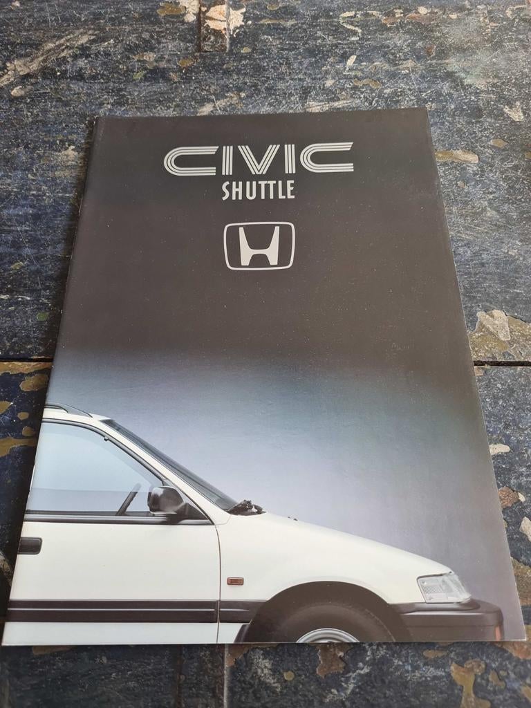 Honda Civic Shuttle, Boeken, Auto's | Folders en Tijdschriften, Ophalen of Verzenden, Nieuw, Honda
