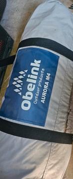 Obelink Aurora universele luifel M4 met zijwand, Caravans en Kamperen, Ophalen, Zo goed als nieuw