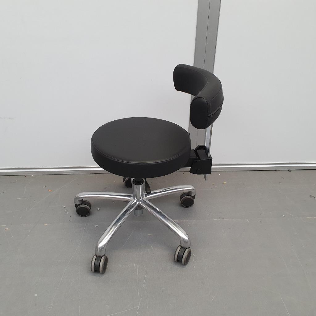 Medische Score kruk extra laag - zwarte skai, Ophalen, Gebruikt, Hout