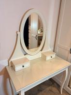 Ikea Hemnes Kaptafel met spiegel en lades, Ophalen, Gebruikt, 100 tot 150 cm, 50 tot 100 cm