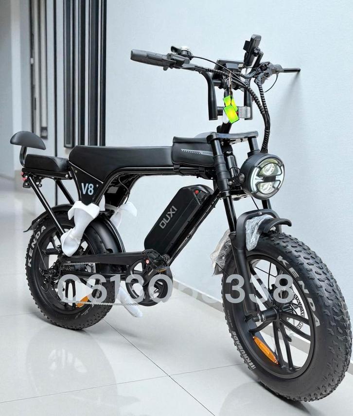Fatbike Ouxi V8 6.0 Nieuw rijklaar met alarm, Fietsen en Brommers, Fietsonderdelen, Nieuw, Algemeen, Ophalen