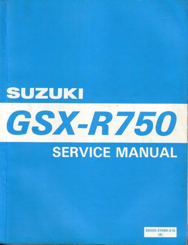 Suzuki GSX R750 Service Manual (5837z), Motoren, Handleidingen en Instructieboekjes, Verzenden, Suzuki