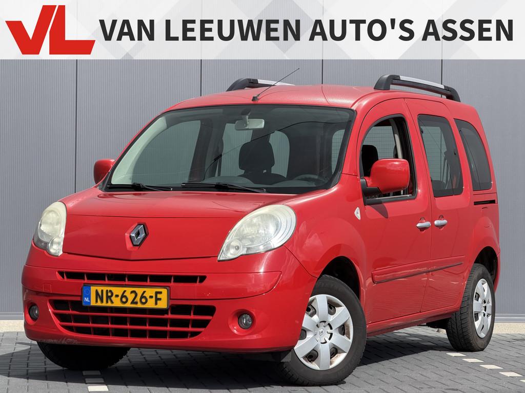 Renault Kangoo Family 1.6 Authentique | Nieuwe apk | Airco |, Auto's, Renault, Voorwielaandrijving, Gebruikt, Zwart, 4 cilinders