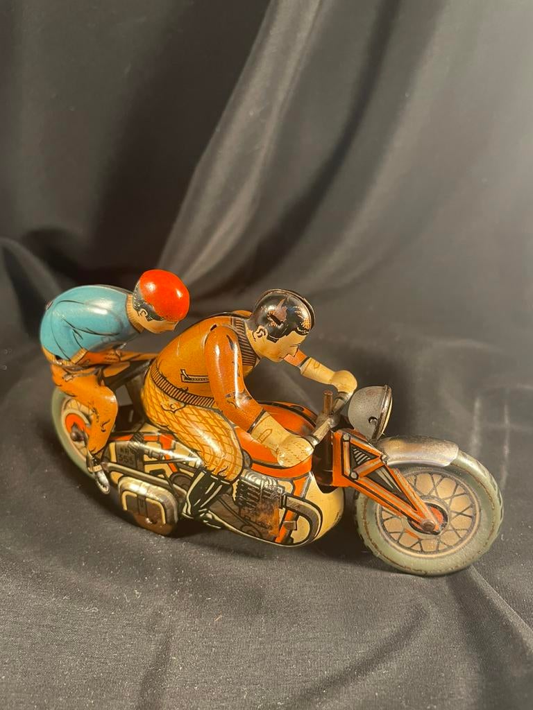 Blikken motorfiets CKO Kellerman, Antiek en Kunst, Antiek | Speelgoed, Ophalen of Verzenden