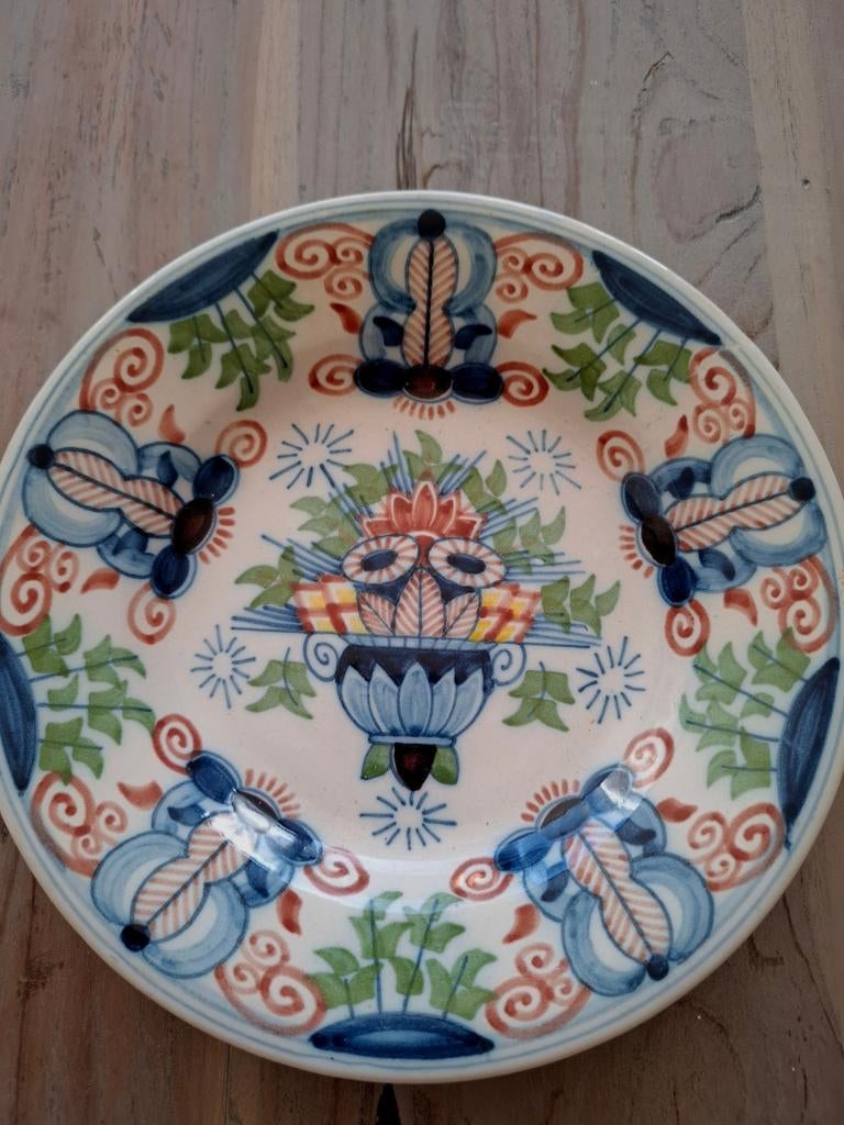 Makkum wandbord, Ophalen of Verzenden