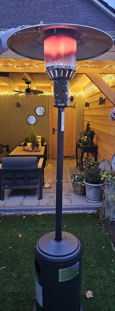 Terrasheater Eurom THG10000 - Zo goed als nieuw met hoes, Tuin en Terras, Terrasverwarmers, Ophalen