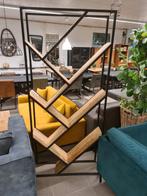 Nieuwe industriële boekenkast 205x90x28cm diagonaal €245, Ophalen, ., Nieuw, .