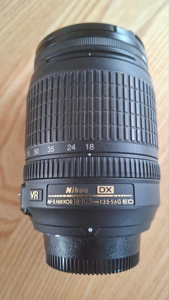 Nikon AF-S DX Nikkor 18-105mm Lens, Audio, Tv en Foto, Fotografie | Lenzen en Objectieven, Ophalen, Gebruikt, Standaardlens, Zoom