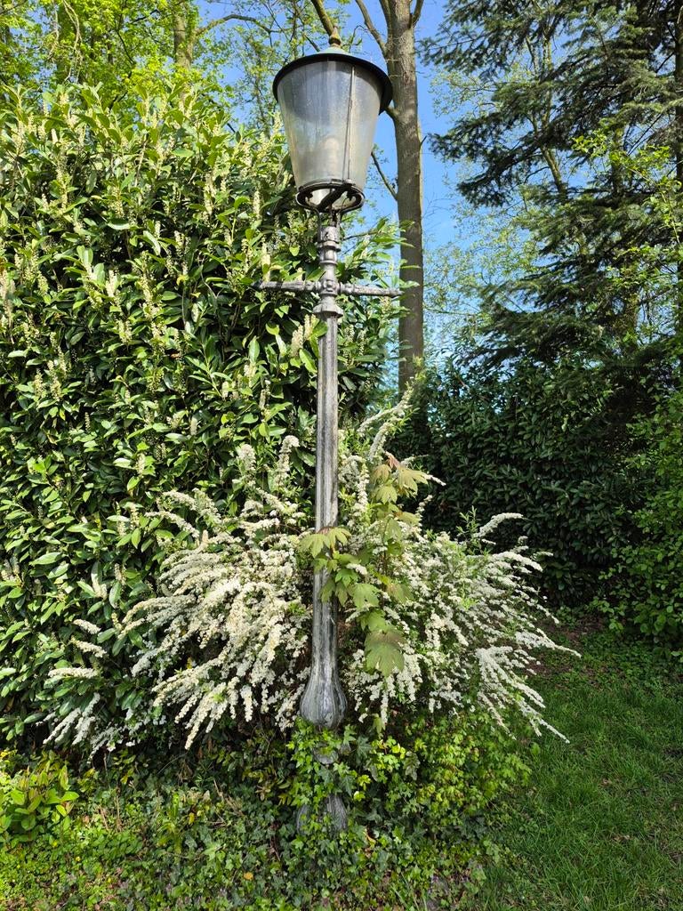 Lantaarnpaal, Tuin en Terras, Buitenverlichting, Ophalen, Gebruikt, Staande lamp, Netvoeding