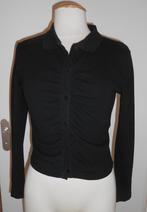 Zara top zwart mt M, Kleding | Dames, Maat 38/40 (M), Ophalen of Verzenden, Zo goed als nieuw, Lange mouw