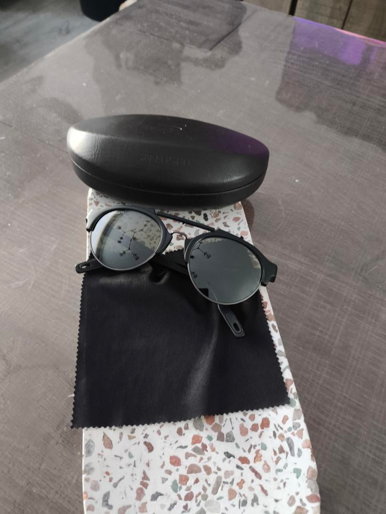 Serengeti Savio Zonnebril - Made in Italy, Overige merken, Zonnebril, Zwart, Nieuw